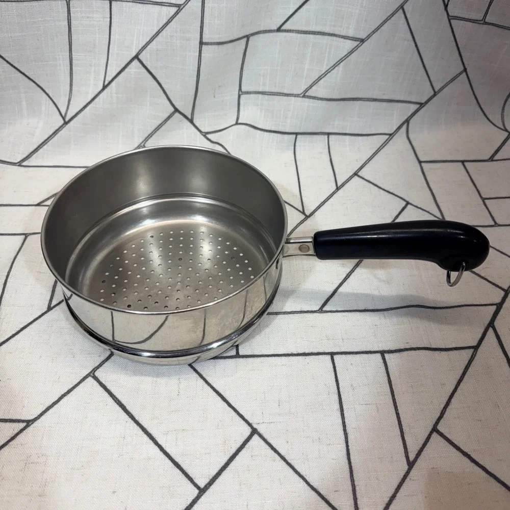 Revere Ware Stainless Steel Vegetable Steamer Insert Basket 7.5‎ Inch Silver